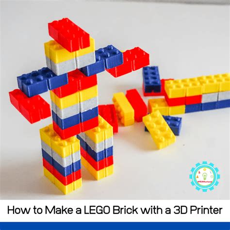 How To Make A Lego Brick Using A 3d Printer