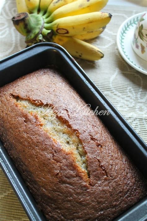 Resepi kek pisang kukus sukatan cawan ini resepi kek pisang kukus simple yang mudah untuk dibuat. Kek Pisang Yang Sangat Lembab - Azie Kitchen