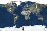 Ranking the 7 Continents by Size and Population | 7 continents ...