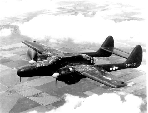 The Northrop P 61 Black Widow Named For The Spider Was The First