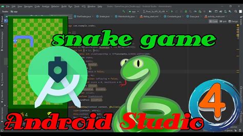 Android Studio Game Snake Game Part 4 Prey Youtube