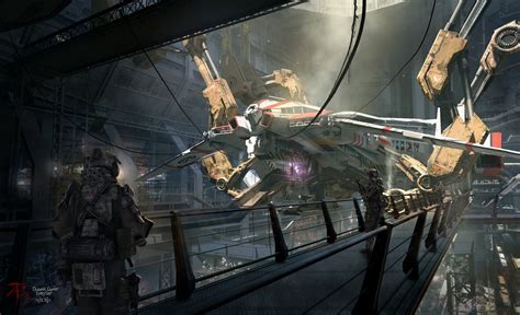 Fine Art Titanfalls Mechs Still Look Great Kotaku Australia