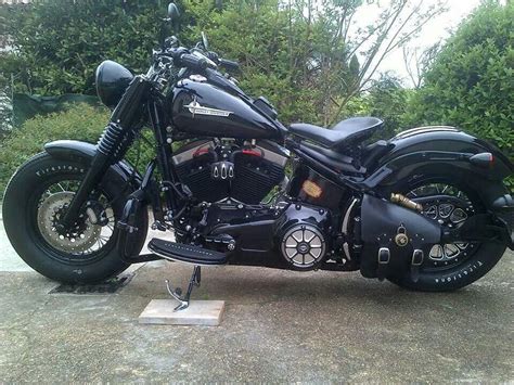 Custom Harley Softtail Slim Harley Bikes Harley Davidson Bikes