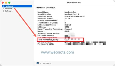 6 Ways To Find Serial Number Of Your Macbook Webnots