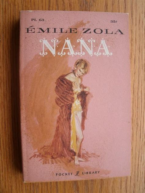 Nana By Zola Emile Near Fine Soft Cover 1958 1st Edition Scene