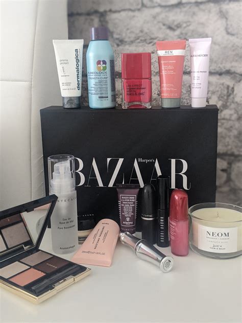 Lets Take A Look Insideharpers Bazaar Beauty Box 2020 A Cup Of Me