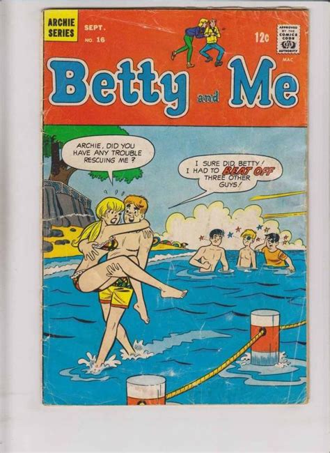 Betty And Me 16 Low Grade Archie Comics 1968 Beat Off Cover