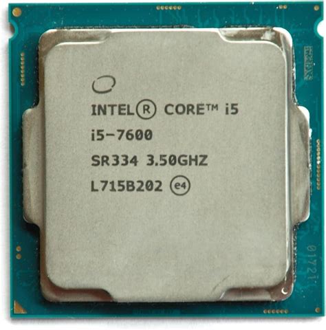 Intel Core I5 7600 35ghz Quad Core Quad Thread Cpu Processor 6m 65w
