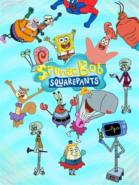 Spongebob Squarepants Poster By Whitemageoftermina On Deviantart 90880