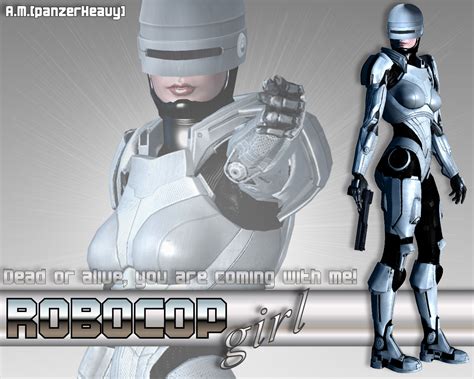 Robocop Girl By Panzerheavy By Panzerheavy On Deviantart