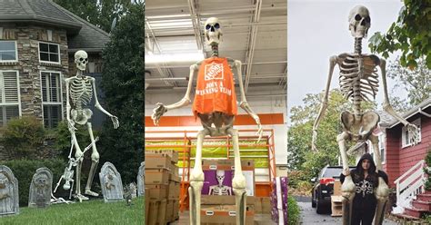 People Love This Massive 12 Foot Skeleton From Home Depot