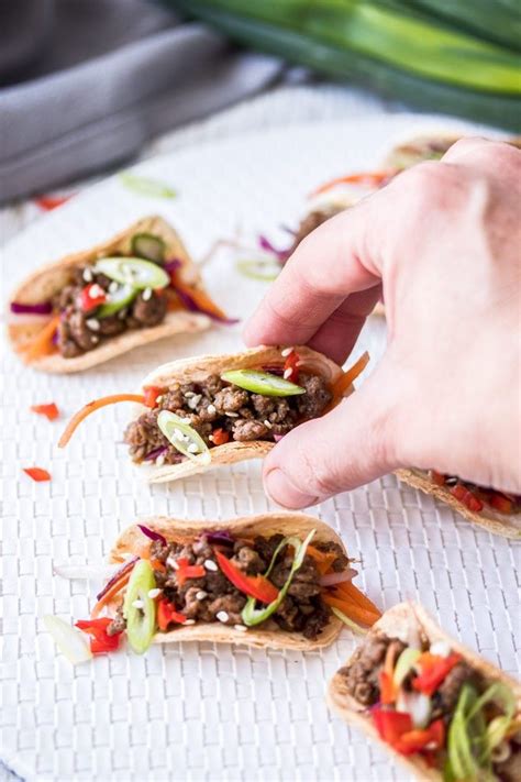 Whether You Want Them Full Size Or Mini These Korean Beef Tacos Are