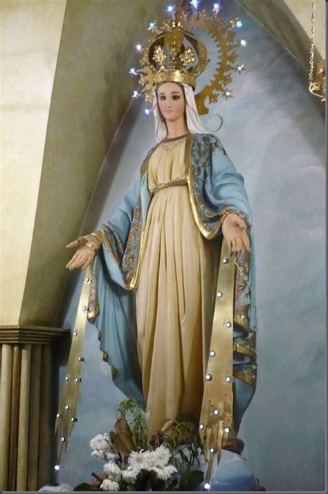 Nuestra SeÑora De La Medalla Milagrosa Imagen De Cristo Virgen María