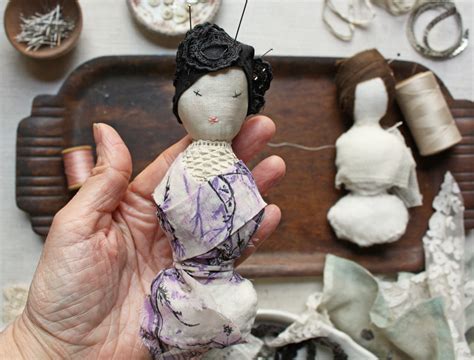 Improvisational Doll Making Part 1 Ann Wood Handmade