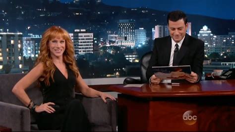 Kathy Griffin On Jimmy Kimmel Youtube