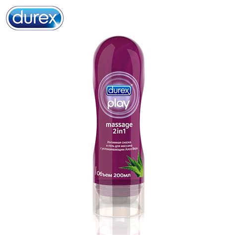 Durex Sex Oil Lubricant Gel For Massage Play Massage In With Soothing Aloe Vera For Adult