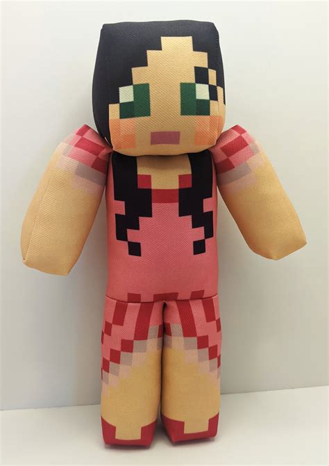 Gamingwithjen Supergirlygamer Minecraft Youtuber Plush Toy Etsy