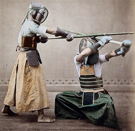 Kendo Japanese Fencing 1890s Kendo 剣道 Kendō Meaning Way Of The