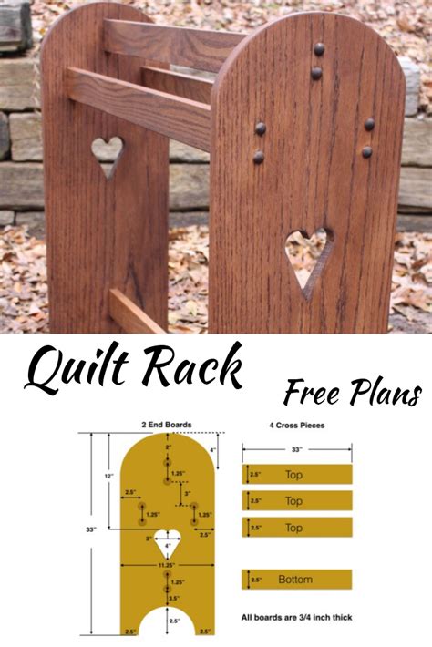 Quilt Rack Stand Plans Quilt Rack Quilt Rack Diy Rustic Woodworking Plans
