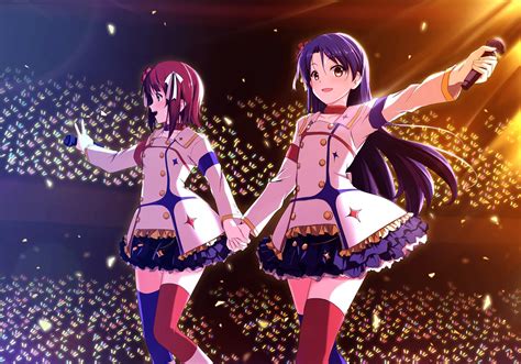 Anime Anime Girls The Idolm Ster Amami Haruka Kisaragi Chihaya Wallpapers Hd Desktop And
