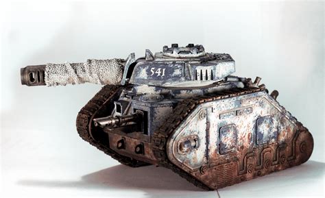 Imperial Guard Leman Russ Snow Camo Gallery Dakkadakka