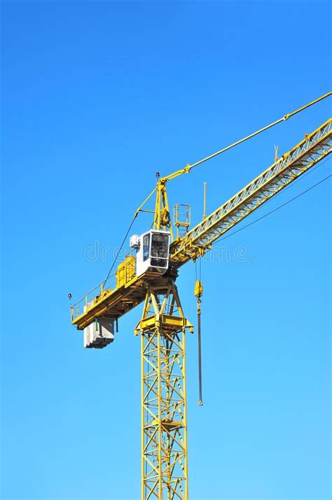 Construction Tower Crane Stock Image Image Of Industrial 114503161