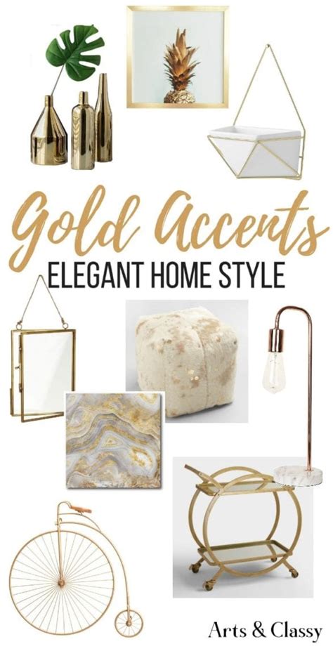 Gold Home Decor For Every Budget Arts And Classy
