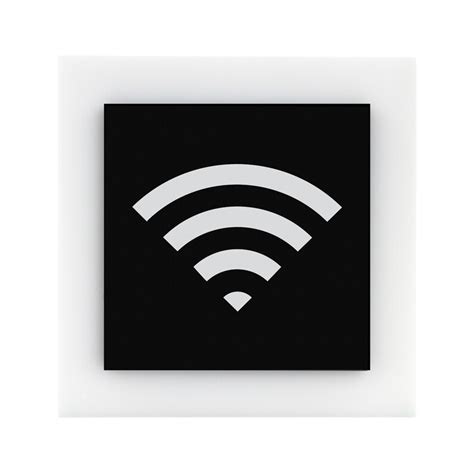Guest Wifi Sign Free Wi Fi Signage Wifi Plaque Etsy