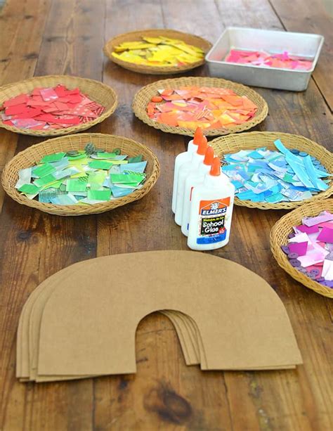 10 Fun Kids Rainbow Crafts Diy Thought