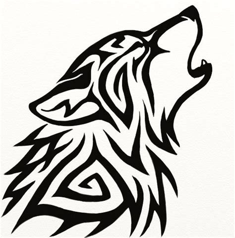 Best 25 Tribal Wolf Tattoos Ideas On Pinterest Tribal