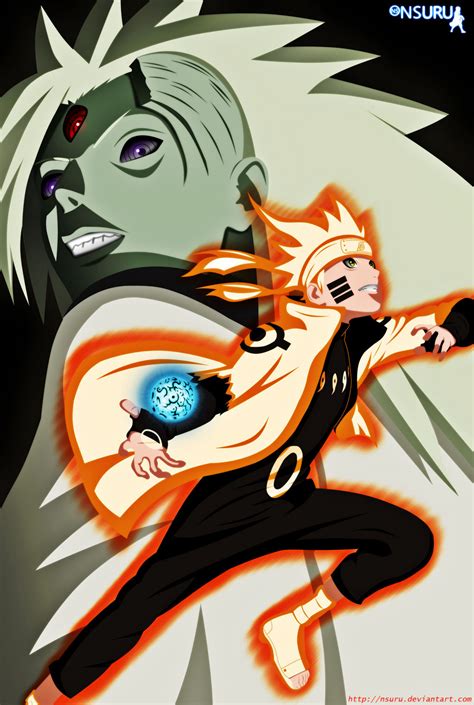Naruto Vs Madara Rikudu By Nsuru On Deviantart