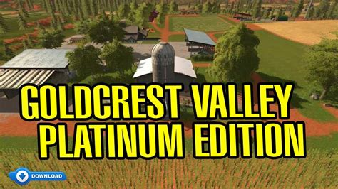 Farming Simulator 17 Goldcrest Valley Platinum Edition Map Sugar