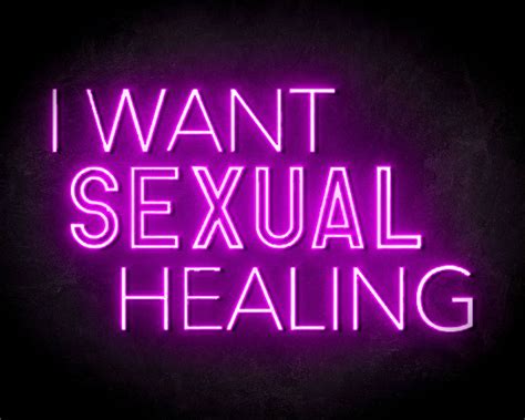 Led Neon Sign I Want Sexual Healing The Neon Company Powerleds Neon