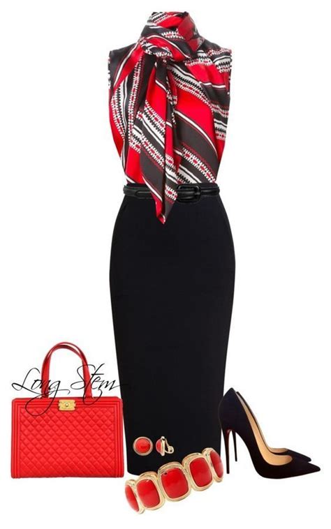 15 Stylish Ways To Wear Red At The Office Dresses For Work Business