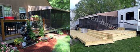 Forget the problems of wood decks. A Screen Porch Kit is a Great Way to Make a Porch Enclosure
