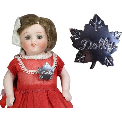Darling Vintage 1950s Dolly Pin For Your Doll To Wear From