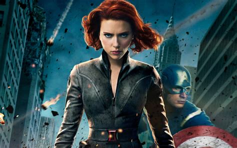 Black Widow In The Avengers Wallpapers Hd Wallpapers Id 11002