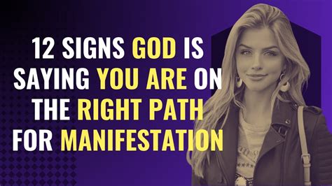 12 signs god is saying you are on the right path for manifestation awakening spirituality