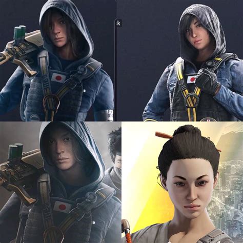 The Many Faces Of Hibana Rrainbow6