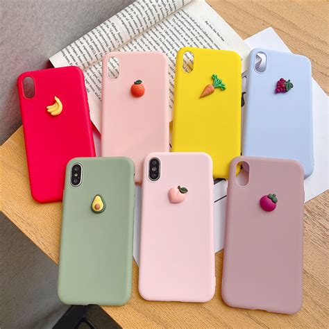Silicone Phone Case For Iphone X Xr Xs 11 Pro Max 6s 7 8