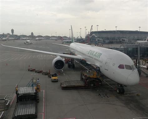 Young sister in law 5. Review of EVA Air flight from Hong Kong to Taipei in Economy