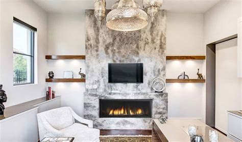 Marble Fireplace A Beautiful And Stylish Idea For A Modern Interior