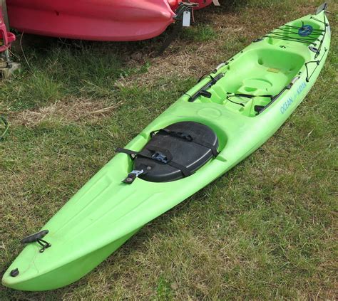 Ocean Kayak Prowler 15 Green Single 1 Person Kayak W Rudder