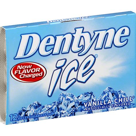 Dentyne Ice Gum Sugarless Vanilla Chill Chewing Gum Harter House