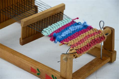 Vintage Small Wooden Loom Small Weaving Loom For Children Etsy