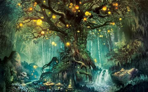 Fantasy Forest Wallpapers Top Free Fantasy Forest Backgrounds