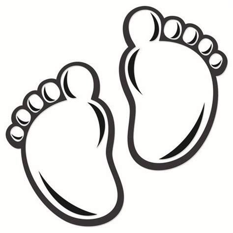 Pin By Ruddy On Cameo Baby Tekst Baby Clip Art Baby Feet Baby Drawing