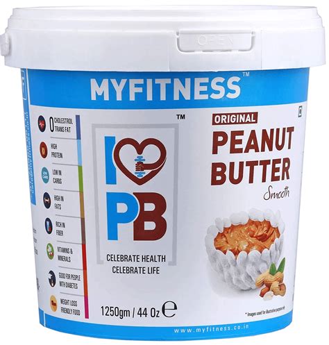 Buy Myfitness Original Peanut Butter 1250g Online Nutristar