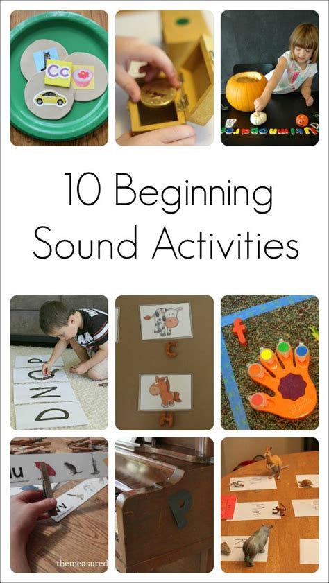 10 Activities To Teach Beginning Sounds And Letters Fun A Day