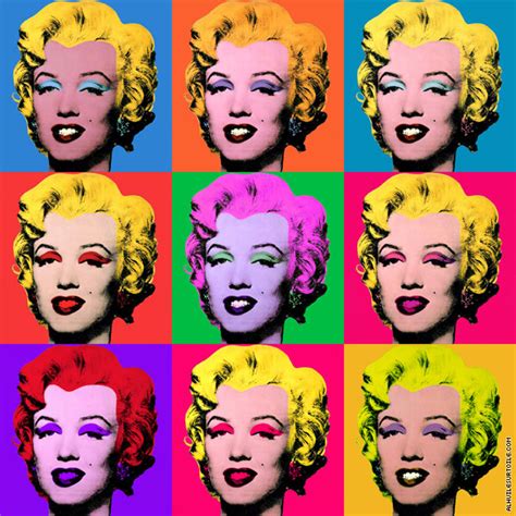 Reproduction Du Tableau Marilyn Monroe Warhol